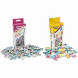 2'li Set Manyetik Mıknatıslı Türkçe - İngilizce Harfler & Sayılar - Eğitici Alfabe - Sayılar Magnet
