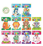 Eğlenceli Boyama Seti (10 Kitap Takım) / Kolektif