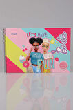 YENİ SEZON LİSANSLI BARBIE RESİM DEFTERİ 17x24 CM 15 YAPRAK
