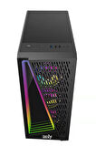 Mintra Hyper V I3-10100f 16GB 512SSD M.2 Gddr5 RX 580 8GB 24" Oyuncu Masaüstü Bilgisayarı