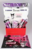 DEKOMUS LİSANSLI KUROMI GIFT BOX ÖZEL KUTULU KIRTASİYE OKUL SETİ