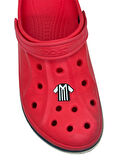 Siyah Beyaz Forma Temalı Jibbitz CrocsTerlik Süsü