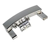 Vestel Uyumlu Krom Renk Mandal , Kurutmalı Çamaşır Makinesi Mandalı Krom Kaplama