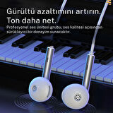 Wodimark Type-C Kablolu Kulaklık – Beyaz