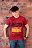 FBI JEANS DESENLİ SLİMFİT PAMUKLU ERKEK T-SHİRT