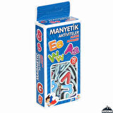 Manyetik Mıknatıslı Türkçe - İngilizce Harfler Eğitici Türkçe İngilizce Alfabe Oyuncak Magnet