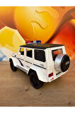 Mercedes G65 Diecast Model Araba Mercedes Lüx Polis Arabası Sesli Işıklı Tüm Kapılar Açılır