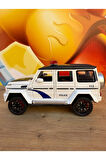 Mercedes G65 Diecast Model Araba Mercedes Lüx Polis Arabası Sesli Işıklı Tüm Kapılar Açılır