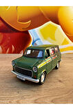 Ford Minibüs Sesli Işıklı Çekbırak Havalı Korna Ford Transit Minibüs Nostalji Metal Kaplar Açılır