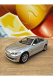 Welly Bmw Gri  Metal Araba Model Araba Oyuncak Araba Çek Bırak Araba 12 Cm