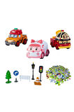 Robocar Poli Gogo City Series Amber Roy Mark Oyun Seti Oyuncak Robocar Polı Oyun Seti Puzzle Roy