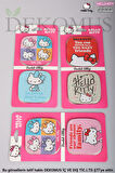 DEKOMUS İLE LİSANSLI YENİ SEZON HELLO KITTY 2'Lİ BARDAK ALTLIĞI