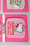 DEKOMUS İLE LİSANSLI YENİ SEZON HELLO KITTY 2'Lİ BARDAK ALTLIĞI