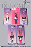 DEKOMUS İLE LİSANSLI YENİ SEZON BEST FRIENDS KUROMI VE HELLO KITTY 2'Lİ KORDONLU ANAHTARLIK