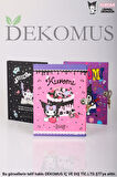 DEKOMUS İLE YENİ SEZON LİSANSLI KUROMI KİLİTLİ HATIRA DEFTERİ 96 YAPRAK