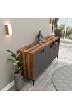 Mezza 1644 ARTEMIS 160 LIK MODERN KONSOL HAT-ANTRASİT