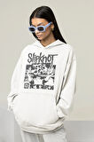 Slipknot Unisex Oversize Müzik Grubu Tasarım Hoodie