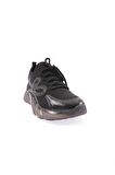 Dgn 218 Kadın Strech Detayli Silver Taşli  Bağcikli Sneakers Ayakkabi