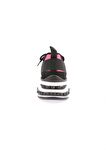 Dgn 657-22K Kadın Kalin Taban Bağcikli Sneakers Ayakkabi
