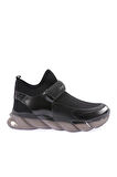 Dgn 104-23Y Kadın Strech Detayli Silver Taş Bantli Sneakers Ayakkabi