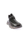 Dgn 104-23Y Kadın Strech Detayli Silver Taş Bantli Sneakers Ayakkabi