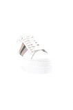 Dgn Es865-23Y Kadın Kalin Silver Taşli Sneakers Ayakkabi