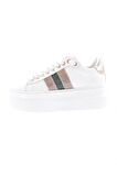 Dgn Es865-23Y Kadın Kalin Silver Taşli Sneakers Ayakkabi