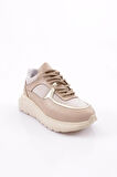 Dgn Es868 Kadın Kalin Taban File Detayli Sneakers Ayakkabi