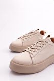 Dgn 477-23Y Kadin Kalin Taban Bağcikli Sneaker Ayakkabi