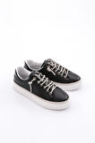 Dgn 2475 Kadin Taş İp Bağcikli Sneaker Ayakkabi