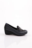 Dgn 2352 Kadin Metal Aksesuarli Comfort Ayakkabi