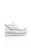 Dgn Pm128-K087 Kadin Yanlari Taşli Sneaker Ayakkabi