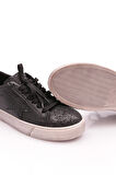 Dgn Pm54-K1021 Kadin Yildiz Desenli Sneaker Ayakkabi