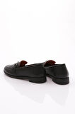 Dgn 1850 Kadin Metal Aksesuarli Loafer Ayakkabi