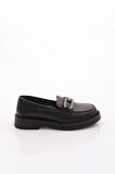 Dgn 9002 Kadin Düz Taban Loafer Ayakkabi