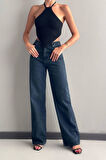 Lacarino 7714 W.Leg Kadın Jean Pantolon