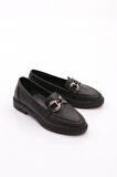 Dgn 706 Kadin Aksesuarli Loafer Ayakkabi