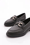 Dgn 706 Kadin Aksesuarli Loafer Ayakkabi