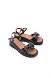 Dgn 7002 Kadin Fiyonk Detayli Sandalet