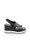 Dgn 722-24170 Kadin Mega Kalin Taban Sandalet