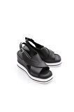 Dgn 722-24170 Kadin Mega Kalin Taban Sandalet