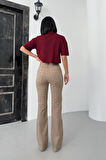 Lacarino 7946 Boot Cut Flare Kadın Jean Pantolon