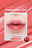 Yapışkanlık Hissi Vermeyen Yoğun Işıltılı Tint CLIO Crystal Glam Tint (19 Baby Apple) Apple Series