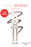 Suya Dayanıklı, Gün Boyu Kalıcı Kalem Eyeliner CLIO Extreme Gelpresso Pencil Liner (11 Midnight Ash)