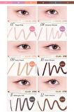 Suya Dayanıklı, Gün Boyu Kalıcı Kalem Eyeliner CLIO Extreme Gelpresso Pencil Liner (10 Glam Brown)