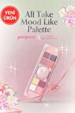 Çok Fonksiyonlu Makyaj Paleti PERIPERA All Take Mood Like Palette(#06 imperial Pink)(Palace Ver)