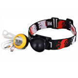 Polıce PS-356  Enerji Göstergeli, Yan Aydınlatma ve Powerbank Özellikli Şarjlı El Feneri