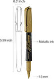 Monami Acculiner Altın Permanent Marker 1,5 MM Uç 1 Adet  