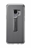 Galaxy S9 ile Uyumlu Protective Stanting Cover Gümüş EF-RG960CSEGWW