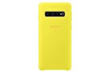 Galaxy S10 ile Uyumlu Kılıf Silicone Cover Sarı EF-PG973TYEGWW